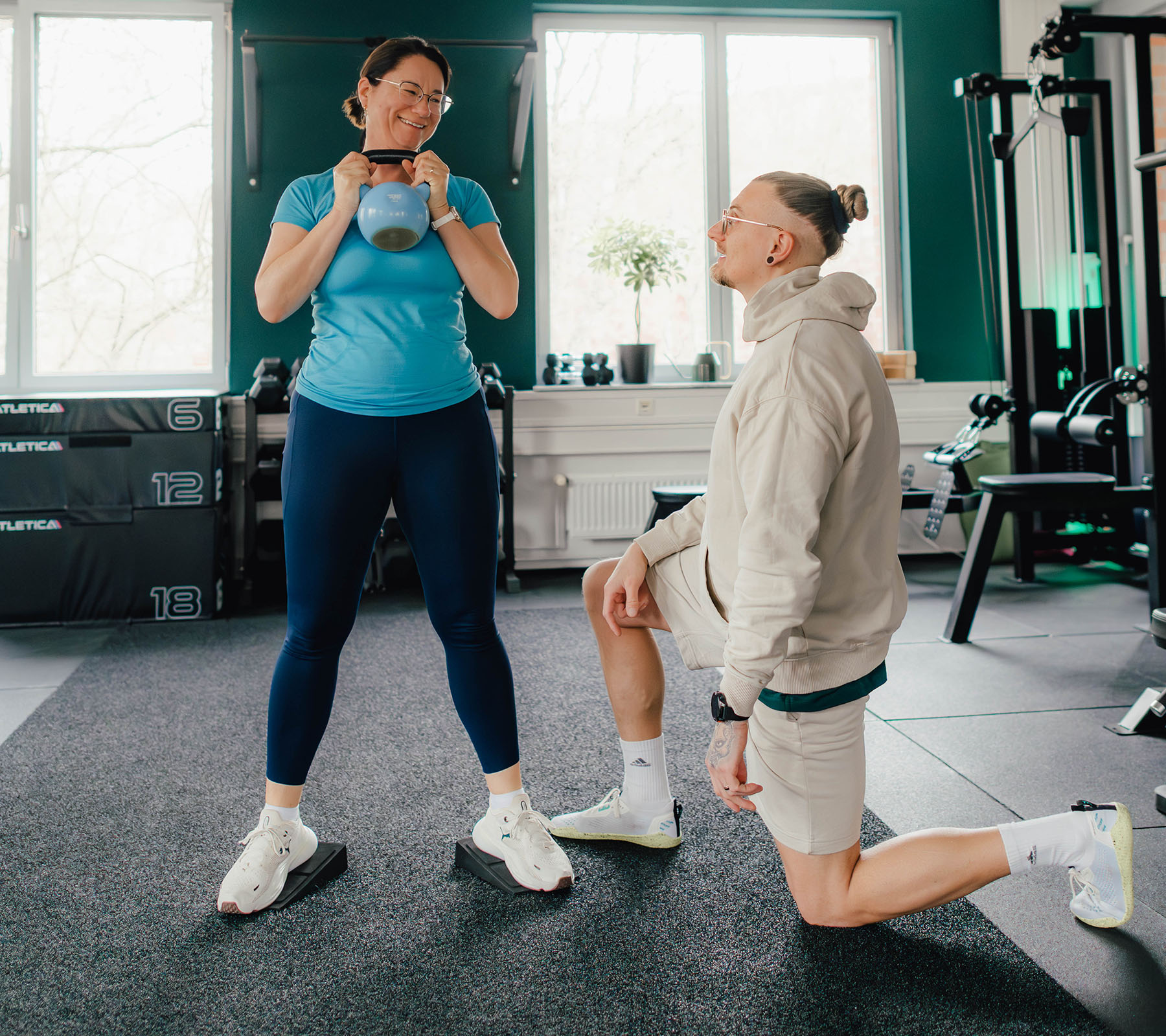 Kettlebell-Training mit Betreuung bei KRAFTKERN Hamburg